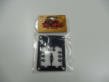 Multiplex plastic servo plate